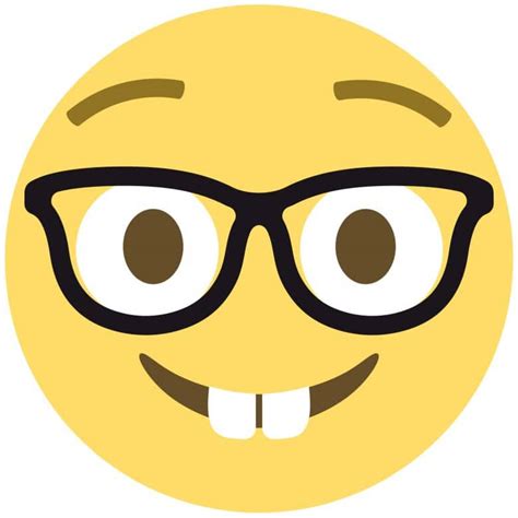 nerd emoji meme copy and paste